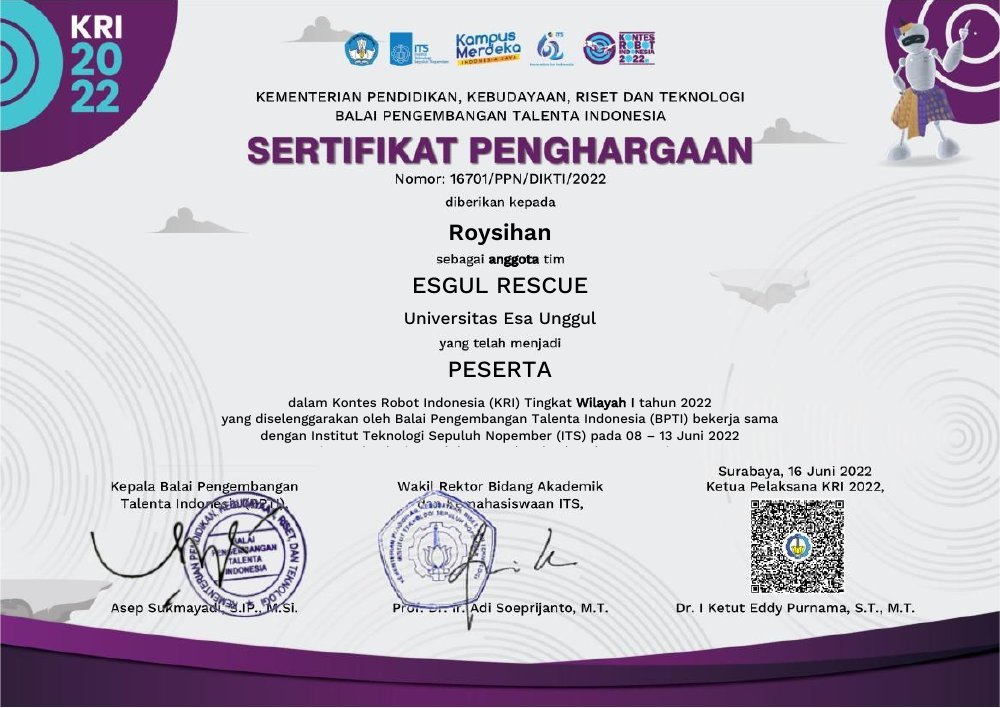 Kontes Robot Indonesia — Tingkat Wilayah I 2022