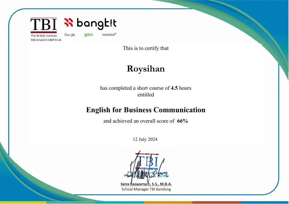 English for Business Communication